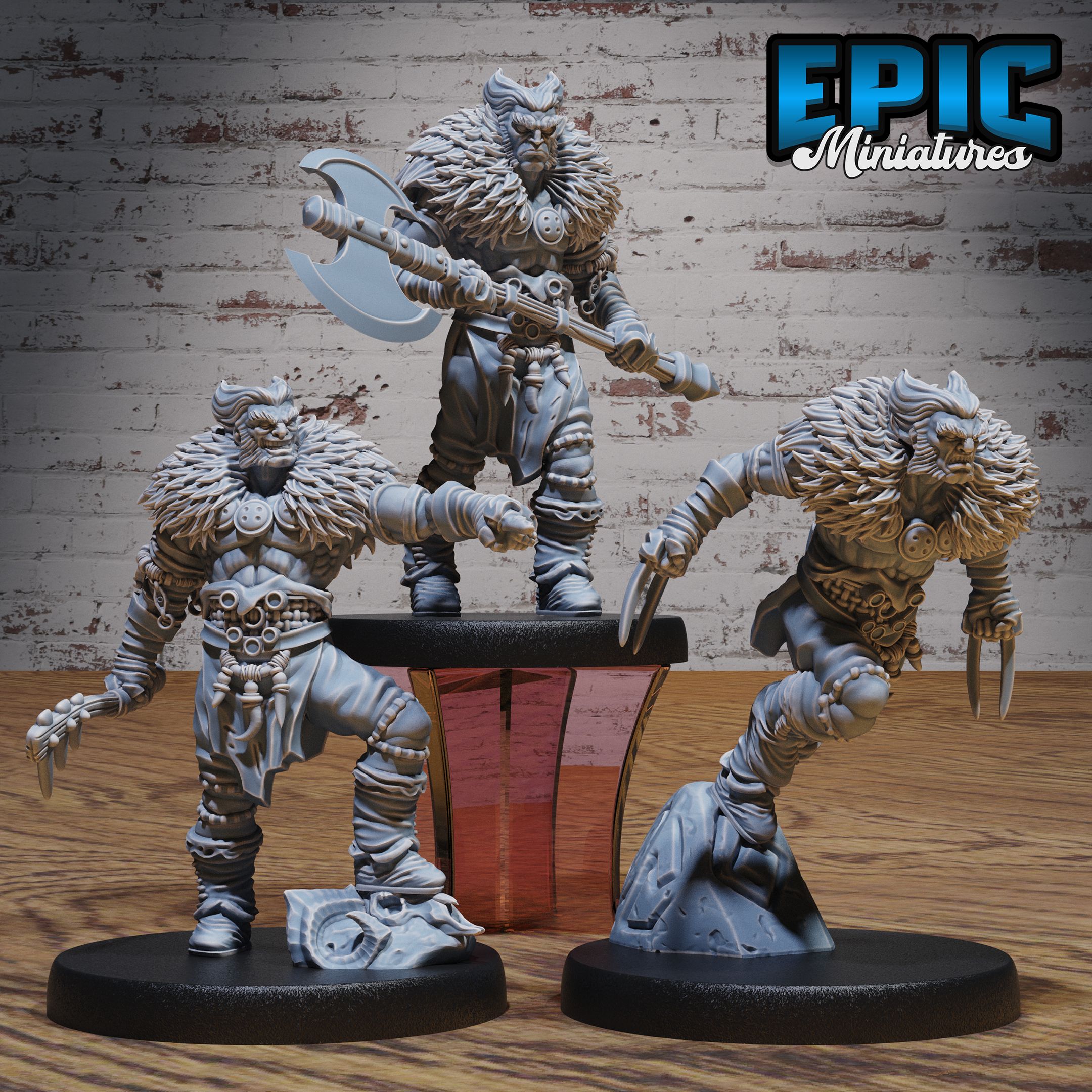 Beast Master Set / Animal Companion / Demonic Predator / Undead Warrior / Devil Mutant Warlord / Magical Wolf Lord / Monster Tamer / Evil Creature Army